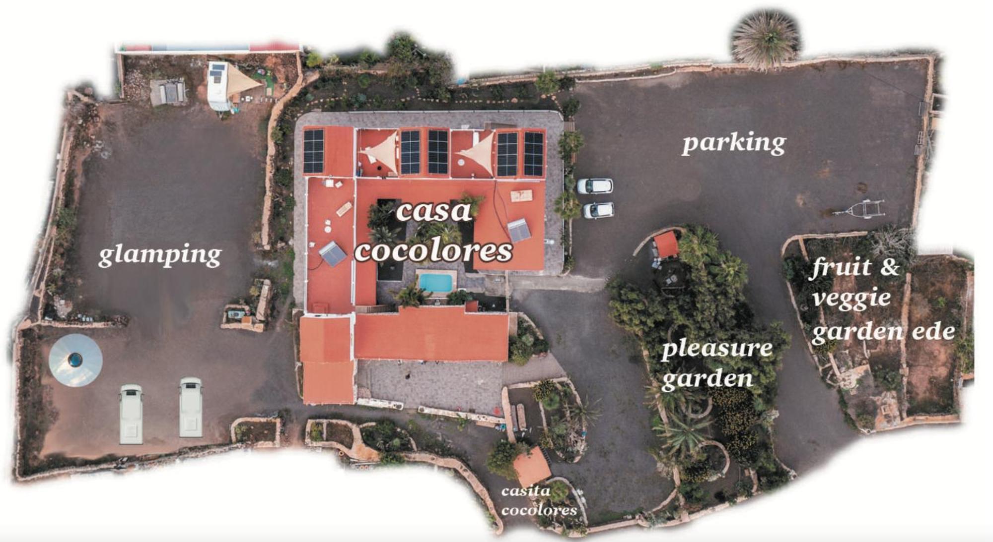 Casa Cocolores Villaverde  Eksteriør bilde